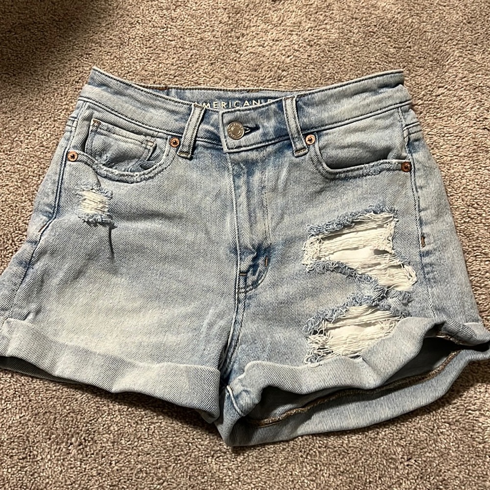 American eagle jean shorts